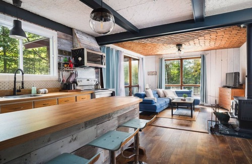 Chertsey Ski Chalet | Chalet rétro. Avec Spa