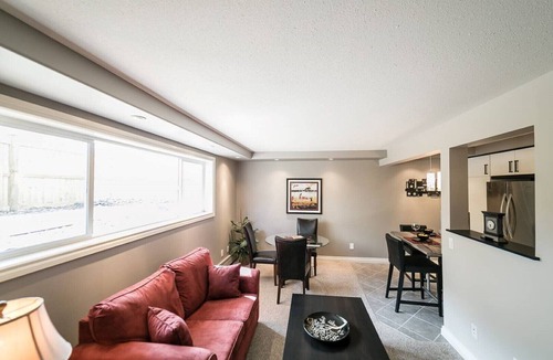 Jasper Place Condo | Charming near downtown crew housing for 3