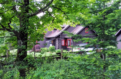 Morin Heights Ski Chalet | Charming spacious rustic Chalet with view minutes away from major ski centers .