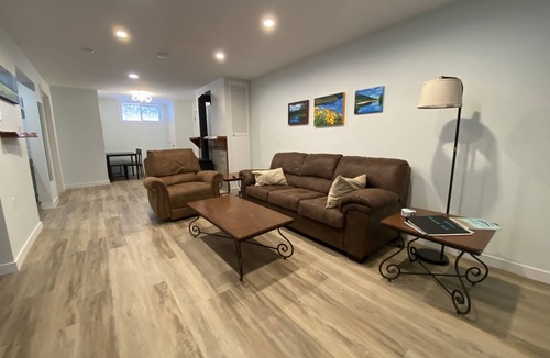 Cherryville Apartment | Cherryville BnB A Cozy One Bedroom Basement Suite Nestled in the Mountains.