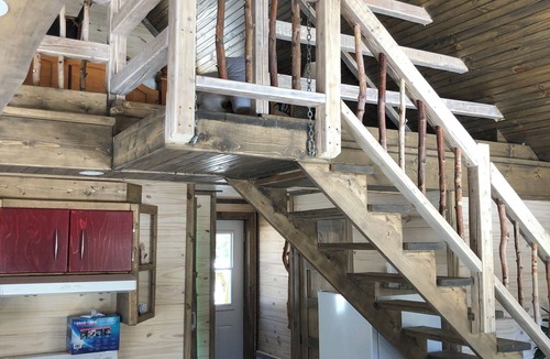 Peribonka Cabin | Chic, rustic log cabin near the farm in the heart of nature.