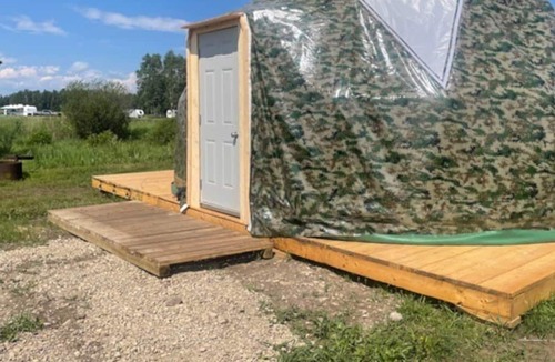 Clearwater County House | Comfort camping at it's finest!