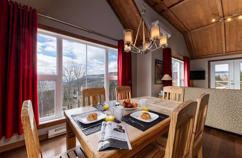 Petite-Riviere-Saint-Francois Condo | Condo 120H: Riverfront Views, Terrace & BBQ
