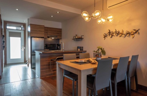 Lac Superieur Village Condo | Condo overlooking Lac Superieur & mountain views