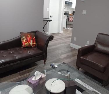 Northeast Edmonton Apartment | Cozy Basement Suite - private entrance - Free Netflix