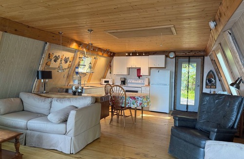 Isle Pierre Cabin | Cozy lakefront cabin on Nukko Lake.