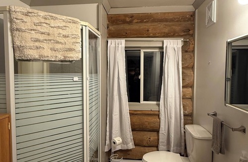 Stikine Region House | Cozy Log Cabin Upper Unit with Deck – Great access to Atlin, trails and beach!