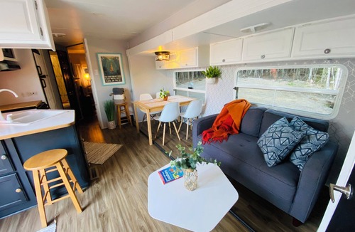 Lepreau House | Cozy waterfront property nestled amongst spruce trees. Pet friendly.