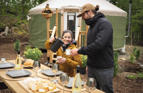 Sainte-Agathe-des-Monts Apartment | Cozy Yurt in the Woods