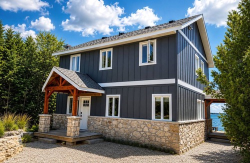 Tobermory Cottage | Custom Built Craftsman Cottage on Lake Huron