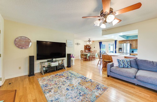 Belhaven House | Deck + Water Views: Pungo River Retreat!