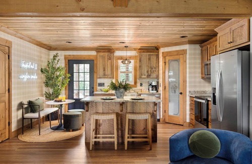 Talking Rock Cabin | Discover Elevated Wellness Pool Sauna Hot-Tub Mountain Views Secluded