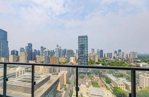 Garden District House | Downtown Toronto Condo with Balcony & Workspace