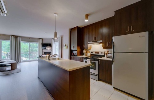 Bromont Apartment | E201-Condo ski in ski out ~velo in velo out