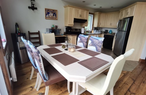 Val-des-Monts Ski Chalet | Eagle Nest Cottage. Waterfront cottage with astonishing views. Summer retreat.