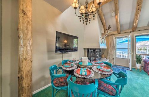 Cloudcroft House | Eclectic Home w/Deck: 4 Miles to Ski Cloudcroft!