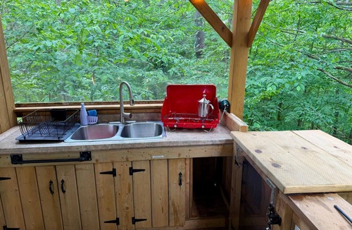Frontenac Cabin | Experience Glamorous Camping in the Woods at Hillcrest
