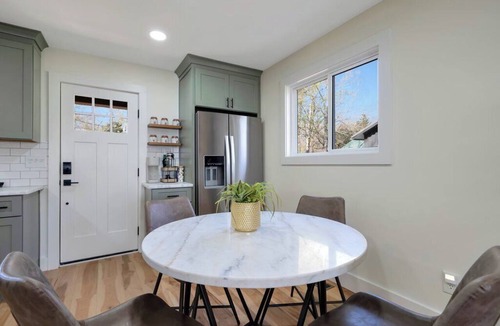 Spring City House | Flat access - covered boat slip with dock-two car garage - year round water