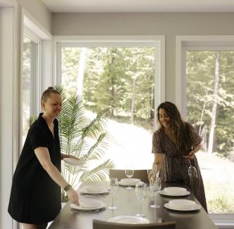 La Conception Ski Chalet | Forest immersion - 5 min beach - 15 min Tremblant