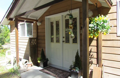 Maple Bay House | Gorgeous and private hillside view overlooking Maple Bay
