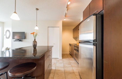 Downtown Vancouver Apartment | Gorgeous Views! 1 Bedroom and Den with Parking (B1)