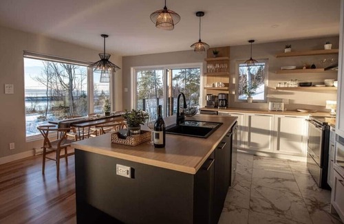 Saint-Joseph-de-la-Rive Ski Chalet | Hôtel à la maison - Chalet le Natür, Cozy & Spa
