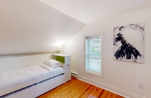 Meaford House | Historic home steps from Georgian Bay with local artwork & private backyard