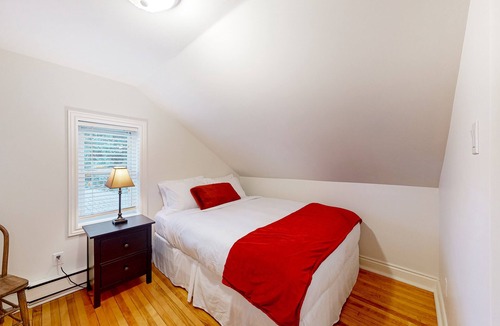 Meaford House | Historic home steps from Georgian Bay with local artwork & private backyard