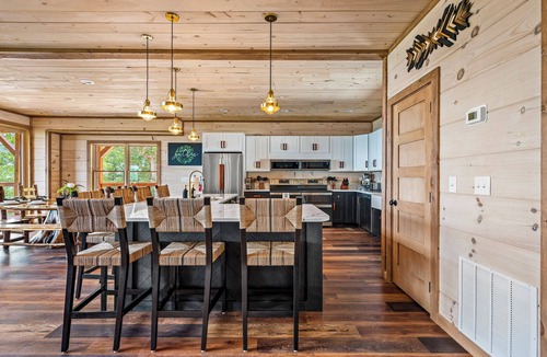 Smoky Mountains Cabin | Indoor Pool - Iconic Views- 6BR - 11' spa - Dog Friendly- Wkly Disc!