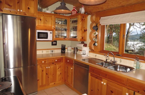 Sturdies Bay Ski Chalet | InTheBluff - Galiano's Oceanside Log Chalet