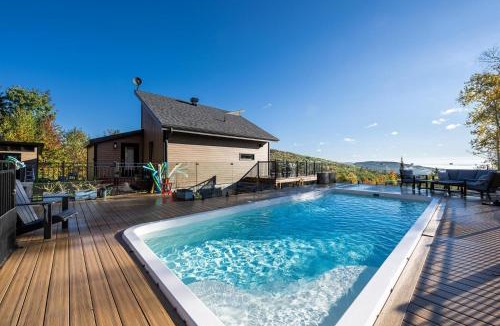 Les Eboulements Ski Chalet | Käbane Miramar - L'Oasis du Fleuve