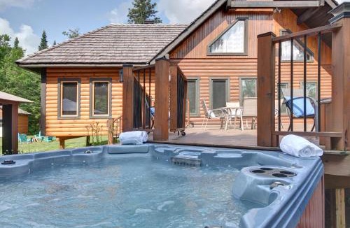 Saint-Faustin-Lac-Carre Ski Chalet | L'Eden - Air climatisé -Golf -Piscine juin à sept - SPA -Billard