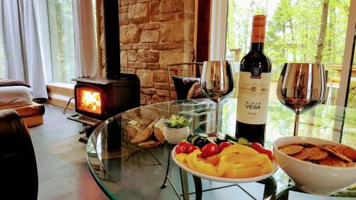 Saint-Alexis-des-Monts Ski Chalet | La Cache de l'Ours - Thermal Experience Spa&Sauna