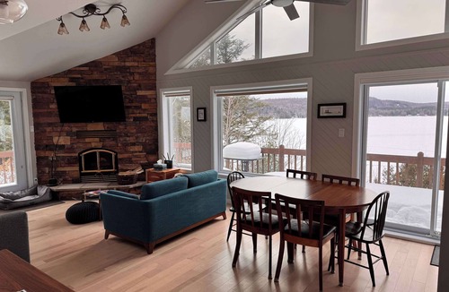 Amherst Ski Chalet | Lake Cameron Waterfront with Dock & Fireplace