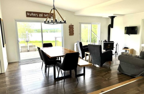 Disraeli Ski Chalet | Lake & Game Room | Chalet Brothers and Sun