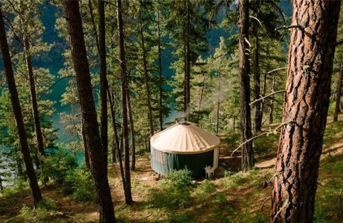 Seton Portage Apartment | Lake Glamping with Private Beach