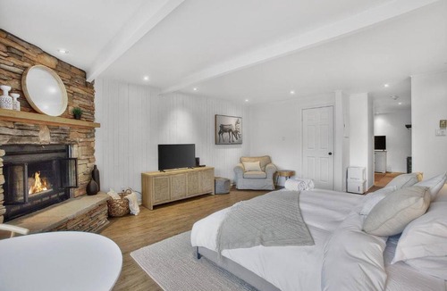 Mont-Tremblant Apartment | Lake & Mountain Views/Brick Fireplace/Free Shuttle