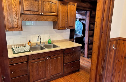 Burke Mountain Cabin | Lakefront Lodge and 3 Rustic Cabins - Sleeps 36 - Boat Access - Hot Showers+WIFI