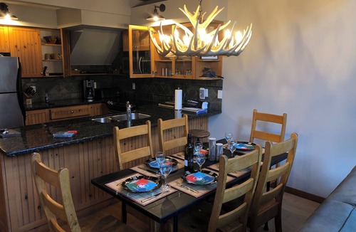 Upper Village Condo | Largest Modernized Top Floor Condo in Greystone Lodge
