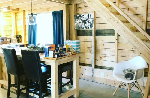 Val David Cabin | Le St-Moritz : Cute & Cozy cottage in Village Suisse Resort, heart of Val-David