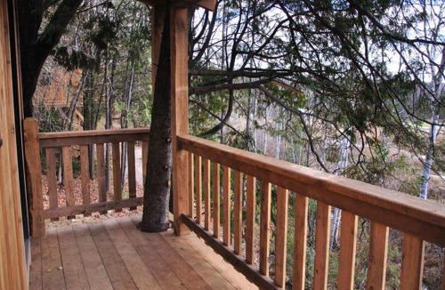 Pine Hill Ski Chalet | Les Cabanes du Trappeur avec spa et sauna