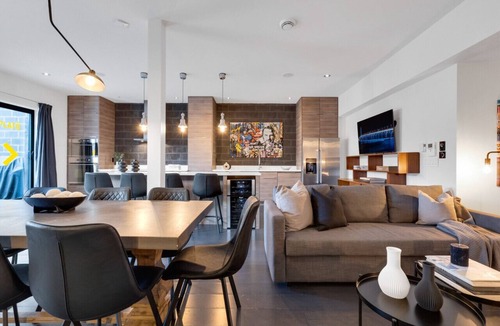 Plateau Mont Royal Apartment | LiV MTL Plato Luxury Rooftop Penthouse Montreal