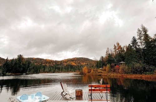 Val David Ski Chalet | Log cabin in the Laurentians, Quebec