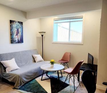 Leduc Apartment | Luxury Cozy Basement Suite