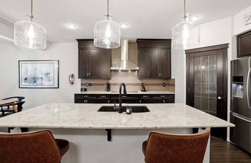 Cranston House | Luxury Cranston Home King Beds 77" TV BBQ