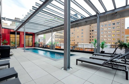 Quartier des Spectacles Apartment | Luxury High-Rise Stay | Free Parking