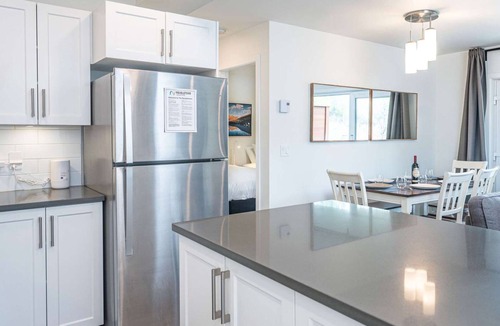 Revelstoke Condo | Mackenzie Village Condo with Private Hot Tub