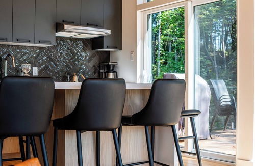 La Conception Cabin | Modern Cabin 10 Min to Tremblant | Forest Views