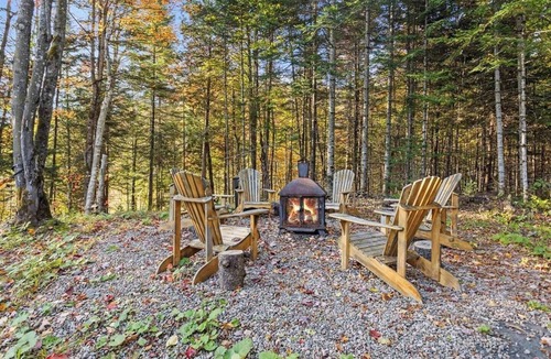 Saint-Faustin-Lac-Carre Ski Chalet | Mont Blanc ~ Le Grizzly ~ Cozy Log Cabin with Games Room