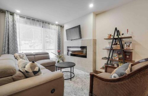 Saint-Faustin-Lac-Carre Apartment | Mont-Blanc - SPA - Plein air -